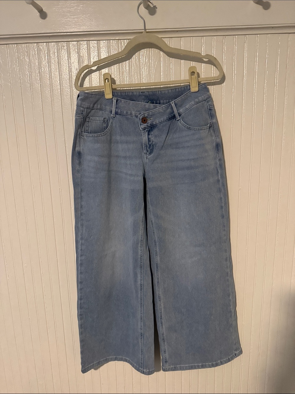 HALARA Light Blue Wide-Leg Jeans